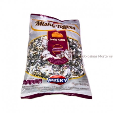 Masticable Misky Toffe leche 648Gr (130u)