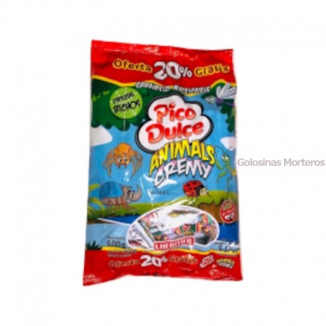 Masticable Lhetirier Animal Cremy 600Gr (140u)