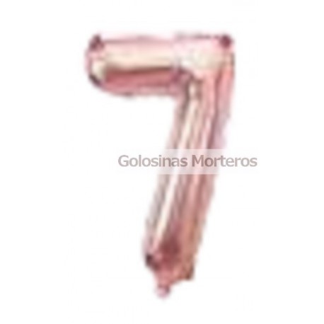 Globo Metaliz 7 rosa gold 40cm