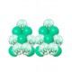 Set globos 20 piezas verde