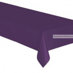 Mantel liso violeta 1x1,8m