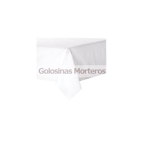 Mantel liso blanco 1x1,8m