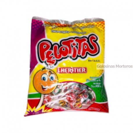 Chupetin Lheritier Pelotitas frutal x50u