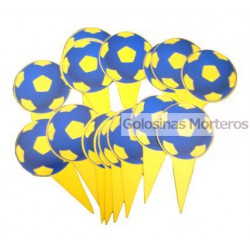 Toppers Futbol amarillo/azul x16u