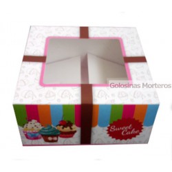 Caja Cupcake Sweet Cake p/4