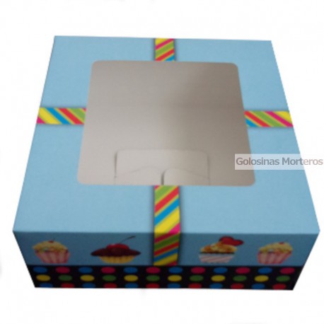 Caja Cupcake Cupcakes p/4