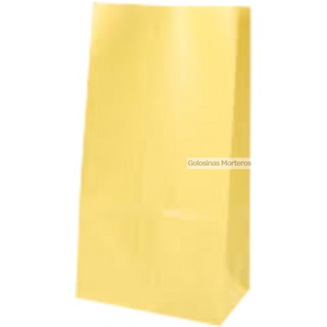 Bolsas Cotill amarillo pastel x10u