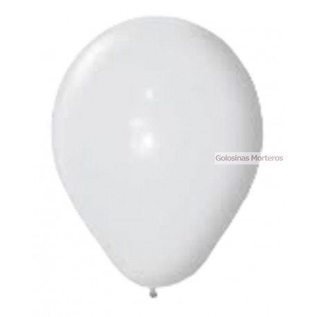 Globos Standar Rainbow 9pulg blanco x10u