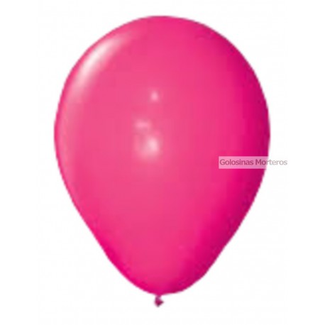 Globos Standar Rainbow 9pulg fucsia x10u