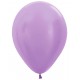 Globos Standar Rainbow 9pulg lila claro x10u