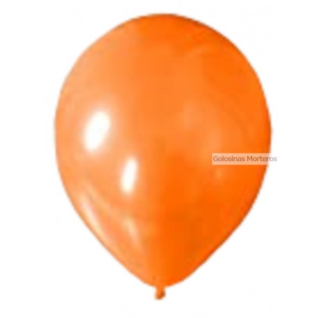 Globos Standar Rainbow 9pulg naranja x10u