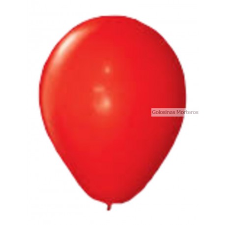 Globos Standar Rainbow 9pulg rojo x10u