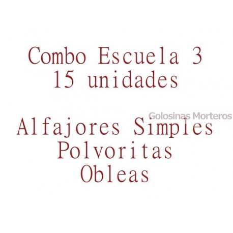 Combo Escuela 3