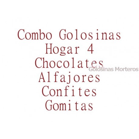 Combo Golosina Hogar 4