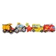 Guirnalda globo metaliz Transportes 1m