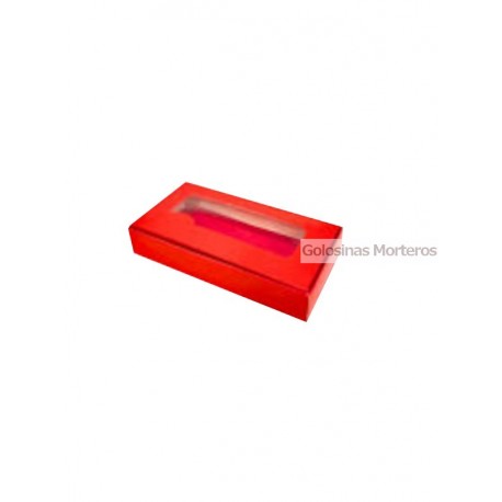 Caja Bombonera 1/2 kilo roja