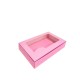Caja Bombonera 1/2 kilo rosa