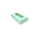 Caja Bombonera 1/2 kilo verde agua