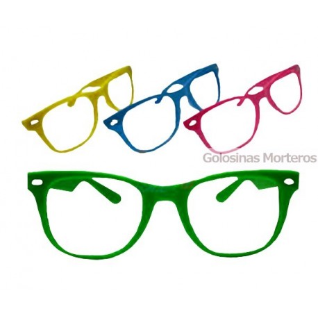 Lente fluo azul