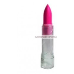 Maquillaje labial fluo fucsia
