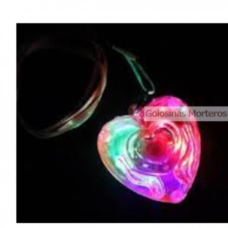 Colgante luminoso corazon