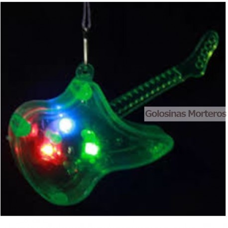 Colgante luminoso guitarra