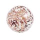 Globo burbuja c/ confeti rosa 45cm
