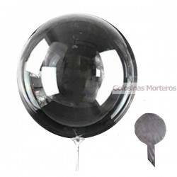 Globo burbuja s/ confeti 45cm