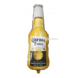 Globo Metaliz botella cerveza Corona 35cm