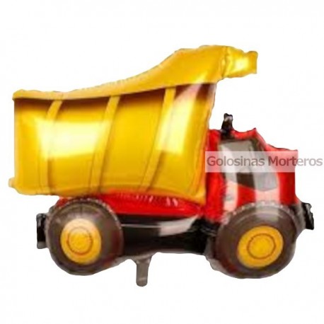 Globo Metaliz Camion Volcador 35cm