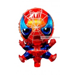 Globo Metaliz Hombre Araña 35cm