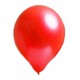 Globos Perlado Rainbow 12pulg rojo x10u