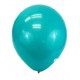 Globos Perlado Rainbow 12pulg turquesa x10u