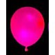 Globos Standar Fluo Rainbow 9pulg fucsia x10u