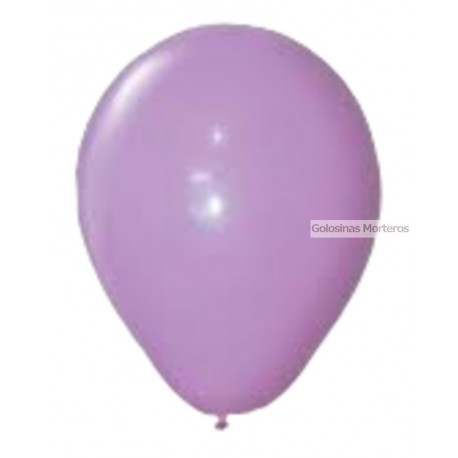 Globos Standar Pastel Rainbow 12pulg lila x10u