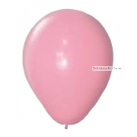Globos Standar Pastel Rainbow 12pulg rosa x10u