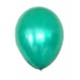 Globos cromados 12 pulg verde esmeralda x10u