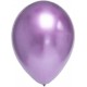 Globos cromados 12 pulg violeta x10u