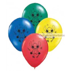 Globos impreso "Stitch" x10u