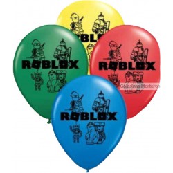 Globos impreso "Minecraft/Roblox" x10u