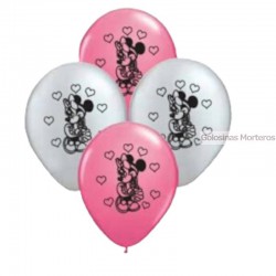 Globos impreso "Minnie" x10u