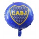 Globo Metaliz Boca con escudo 45cm