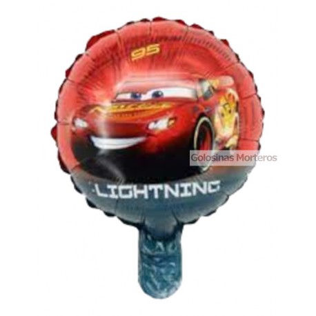 Globo Metaliz Cars circular 45cm