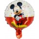 Globo Metaliz Mickey rojo circular 45cm