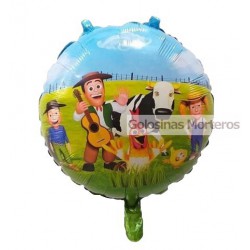 Globo Metaliz Granja de Zenón circular 45cm