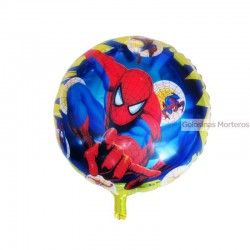 Globo Metaliz Hombre Araña circular 45cm