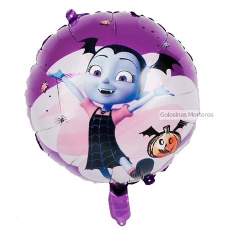 Globo Metaliz Vampirina circular 45cm