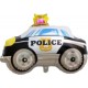 Globo Metaliz Auto Policia 35cm