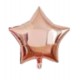 Globo Metaliz Estrella lisa rosa gold 23cm