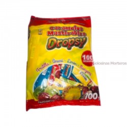 Masticable Dropsy frutal 700Gr (100u)